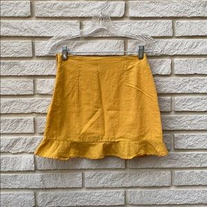 Yellow skirt